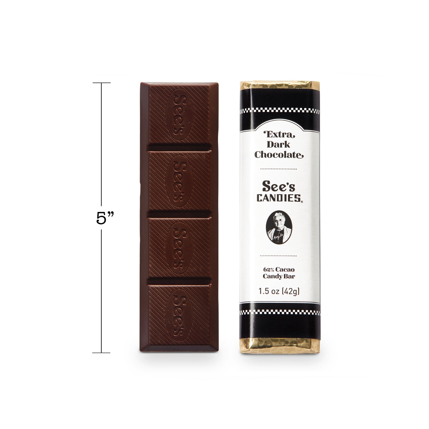 Extra Dark Chocolate Candy Bars