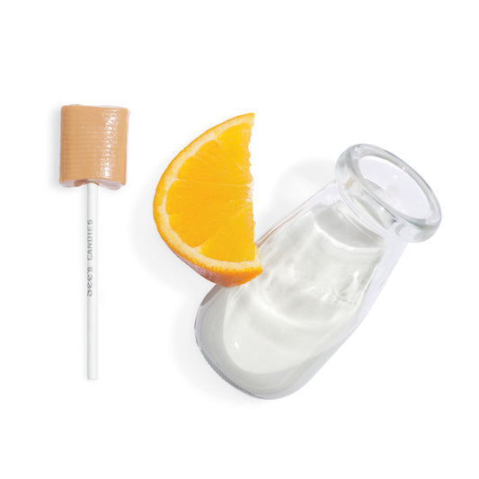 Orange Cream Lollypops