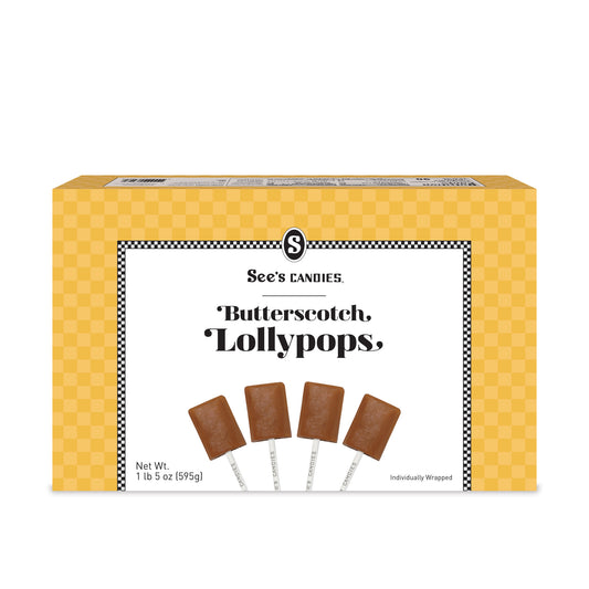 Butterscotch Lollypops
