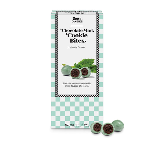 Chocolate Mint Cookie Bites